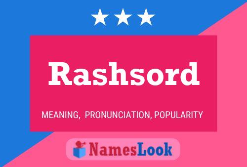 ملصق اسم Rashsord