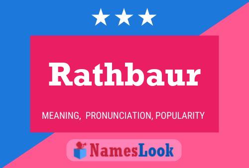 ملصق اسم Rathbaur