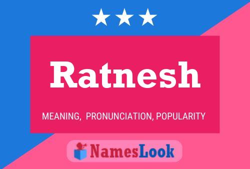 ملصق اسم Ratnesh