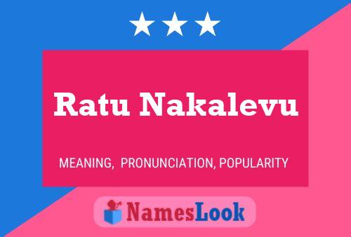 ملصق اسم Ratu Nakalevu