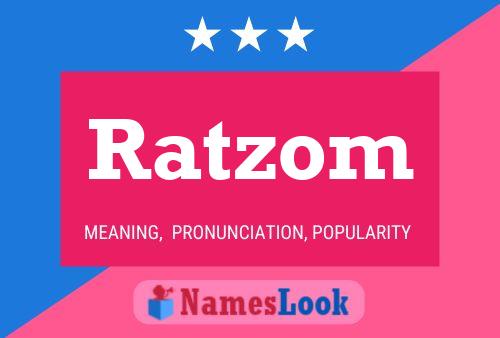 ملصق اسم Ratzom