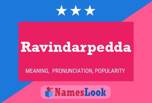 ملصق اسم Ravindarpedda