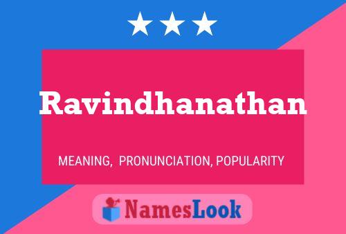 ملصق اسم Ravindhanathan