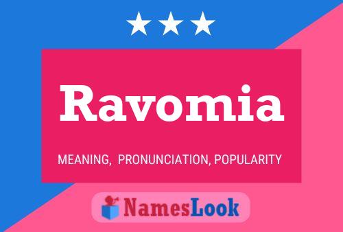 ملصق اسم Ravomia