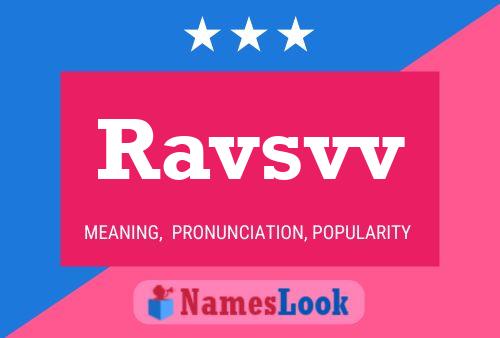 ملصق اسم Ravsvv