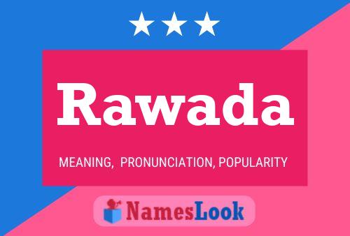 ملصق اسم Rawada