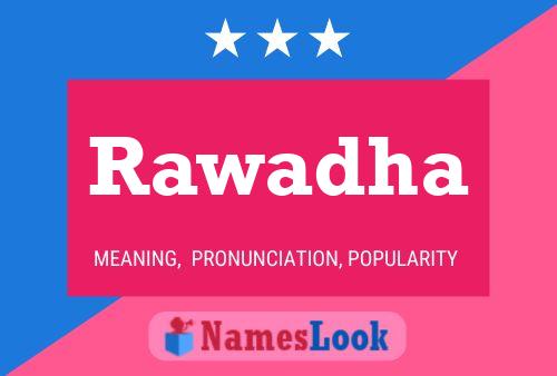 ملصق اسم Rawadha