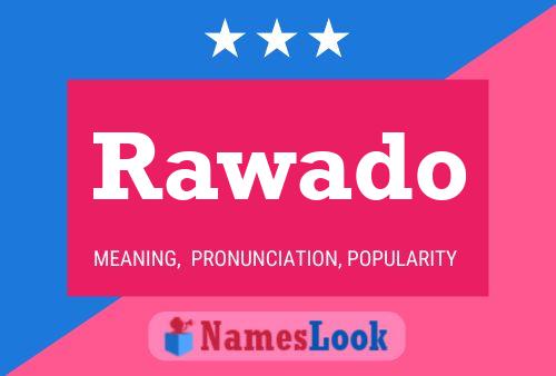 ملصق اسم Rawado