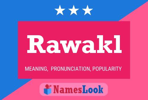 ملصق اسم Rawakl