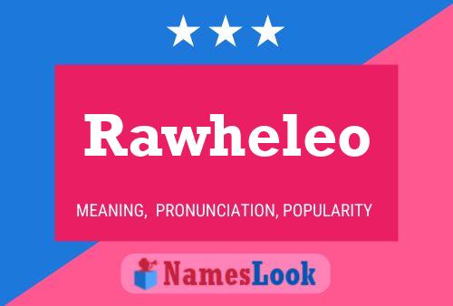 ملصق اسم Rawheleo