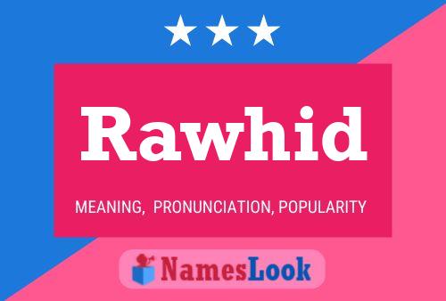 ملصق اسم Rawhid