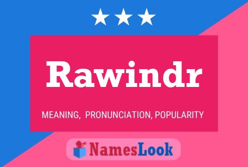 ملصق اسم Rawindr