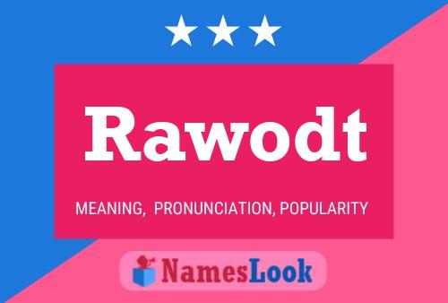 ملصق اسم Rawodt