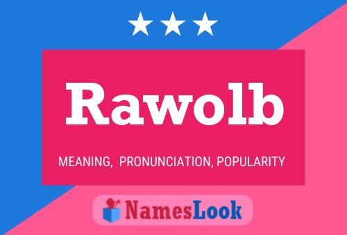 ملصق اسم Rawolb