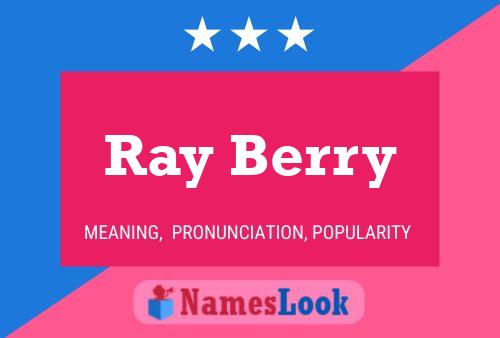 ملصق اسم Ray Berry