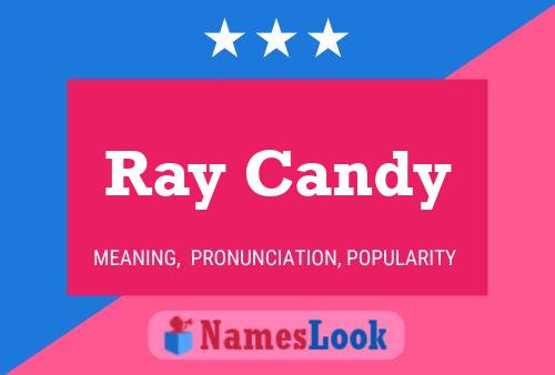 ملصق اسم Ray Candy