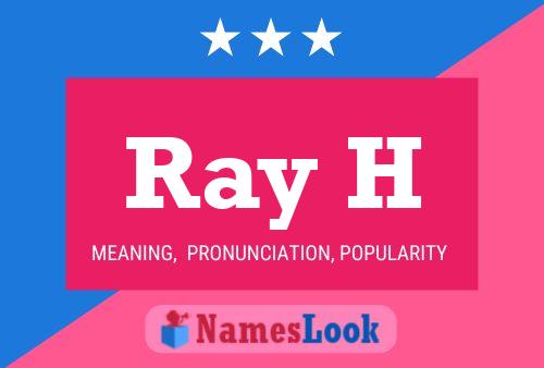 ملصق اسم Ray H