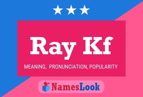 ملصق اسم Ray Kf