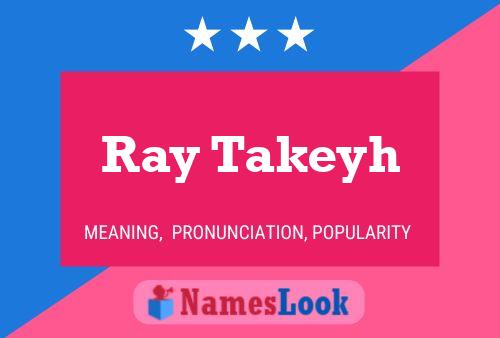 ملصق اسم Ray Takeyh