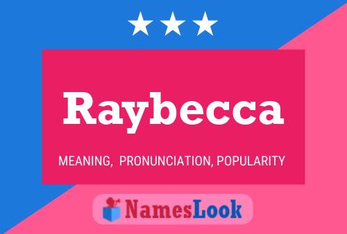 ملصق اسم Raybecca