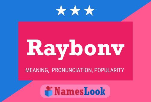 ملصق اسم Raybonv