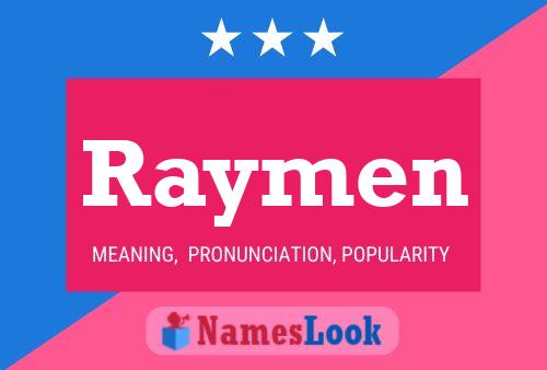 ملصق اسم Raymen