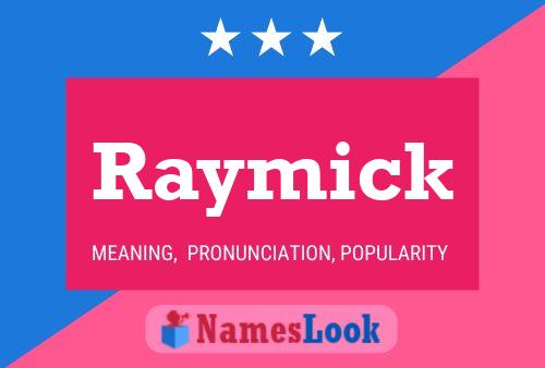 ملصق اسم Raymick