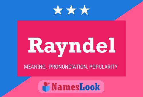 ملصق اسم Rayndel