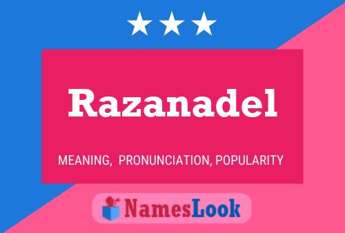 ملصق اسم Razanadel