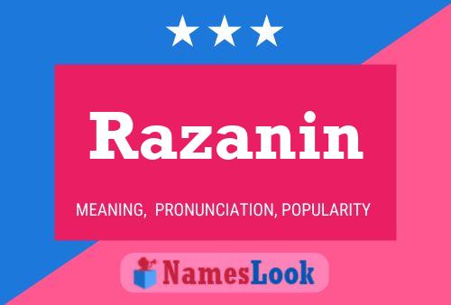 ملصق اسم Razanin