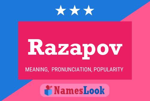 ملصق اسم Razapov