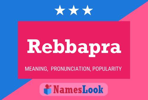 ملصق اسم Rebbapra