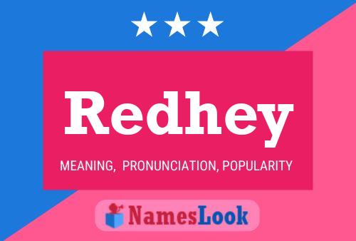 ملصق اسم Redhey