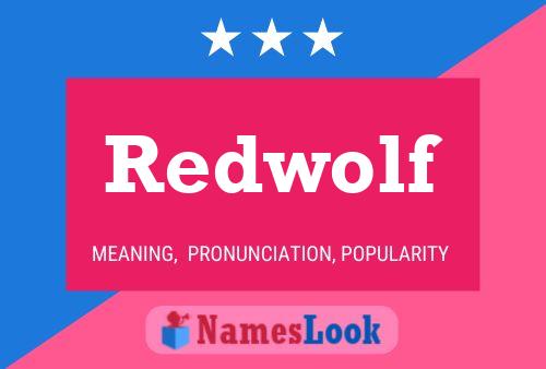 ملصق اسم Redwolf