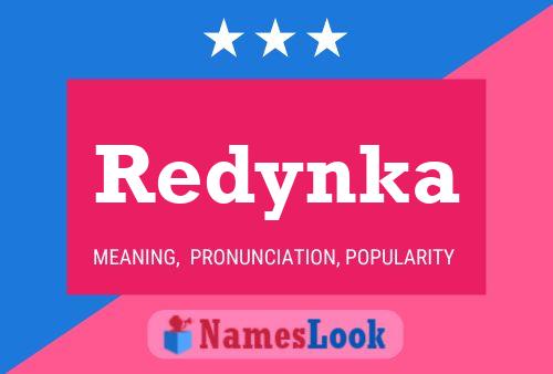 ملصق اسم Redynka