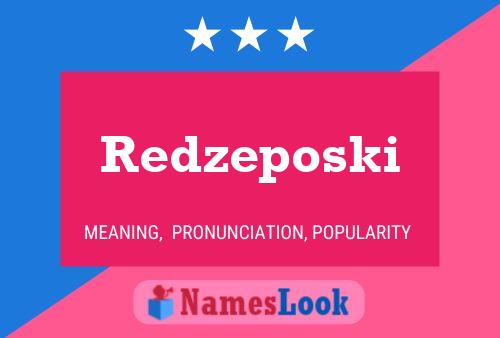 ملصق اسم Redzeposki