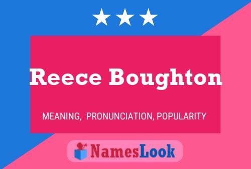 ملصق اسم Reece Boughton