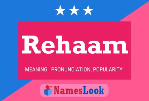 ملصق اسم Rehaam