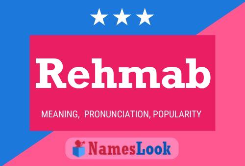 ملصق اسم Rehmab