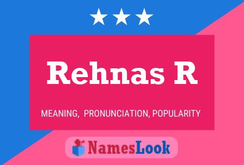 ملصق اسم Rehnas R