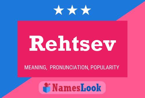 ملصق اسم Rehtsev