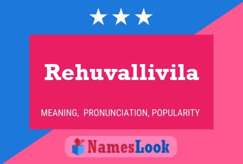 ملصق اسم Rehuvallivila