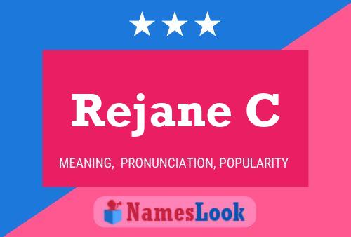 ملصق اسم Rejane C