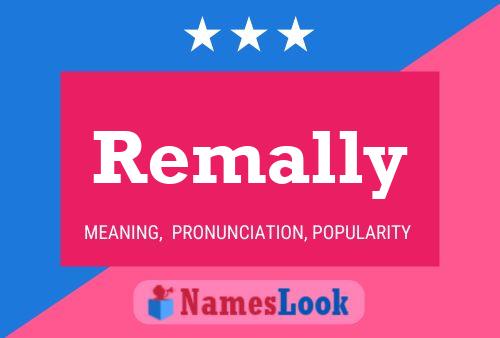 ملصق اسم Remally