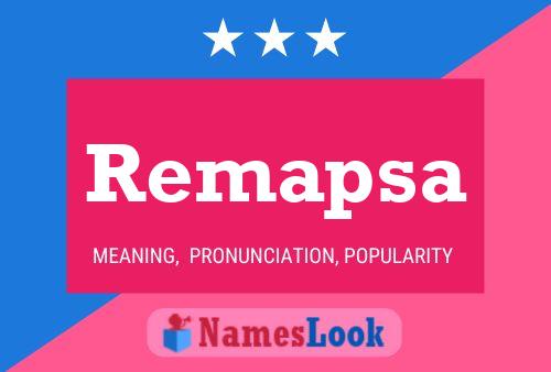 ملصق اسم Remapsa