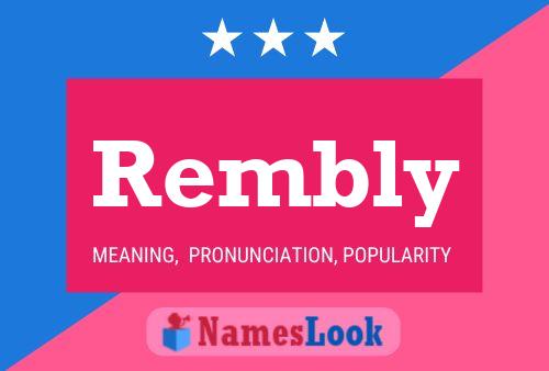 ملصق اسم Rembly