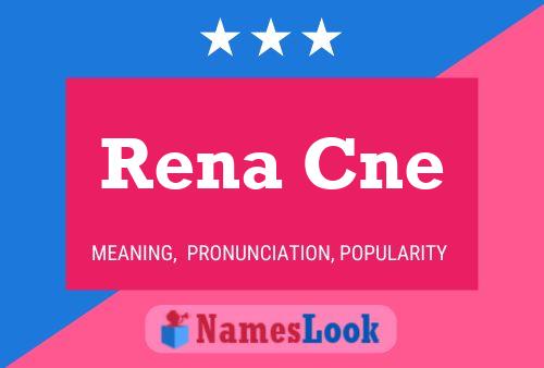 ملصق اسم Rena Cne