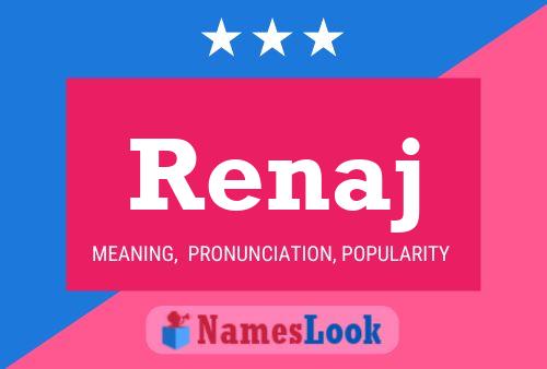 ملصق اسم Renaj