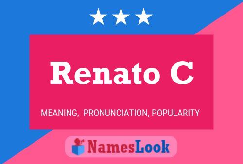 ملصق اسم Renato C