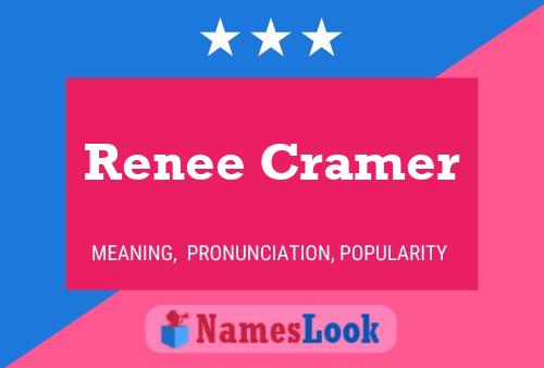 ملصق اسم Renee Cramer